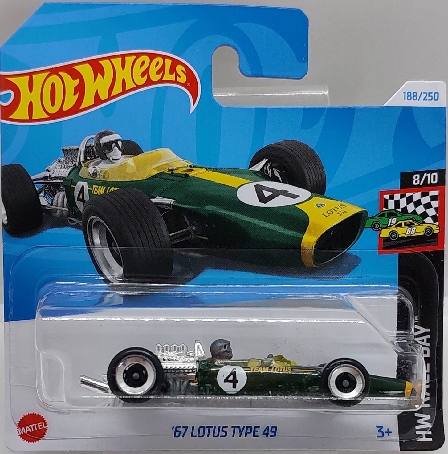 Hot Wheels HW Race Day '67 Lotus Type 49 -HTD99