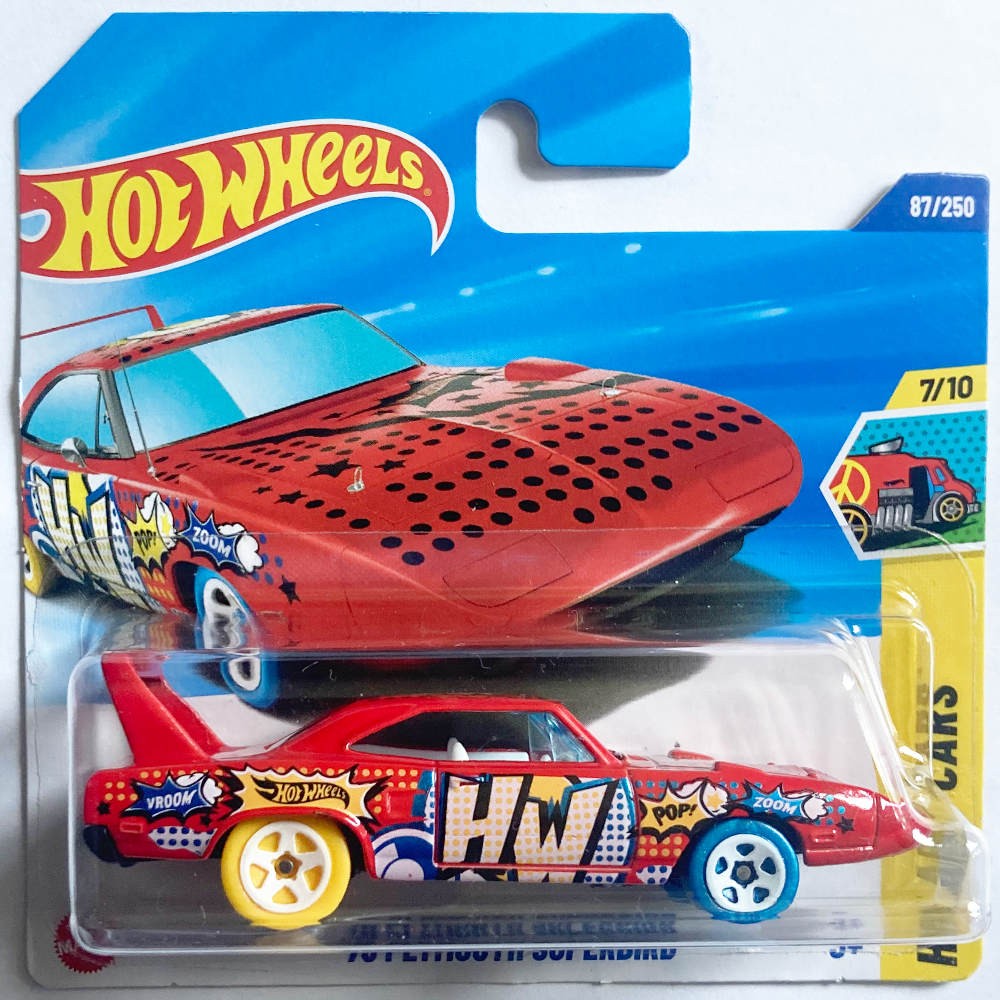Hot Wheels HW Art Cars '70 Plymouth Superbird -HYX96