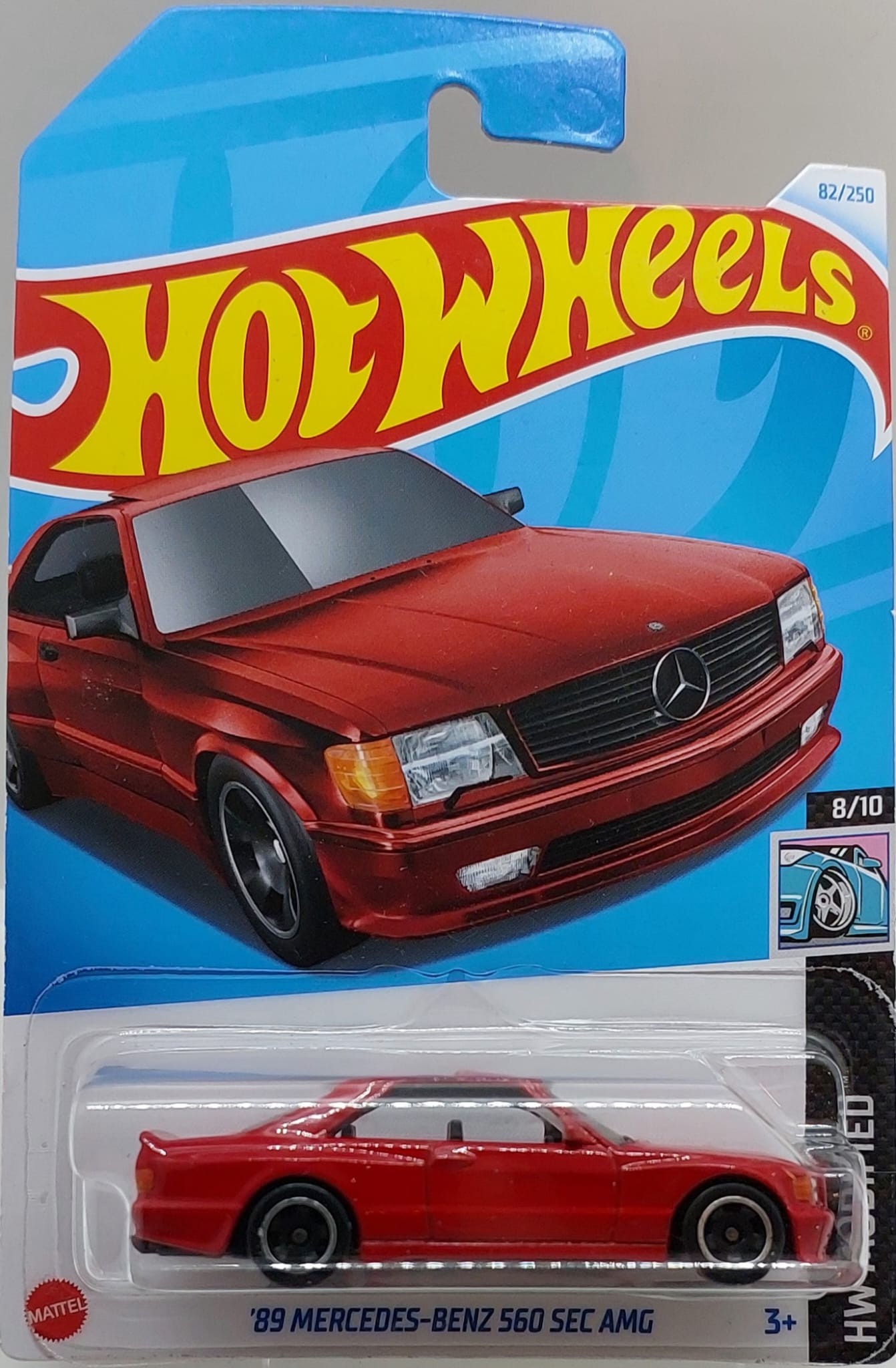 Hot Wheels HW Modified '89 Mercedes-Benz 560 SEC AMG -HXP91 (uzun kart-yurtdışı)