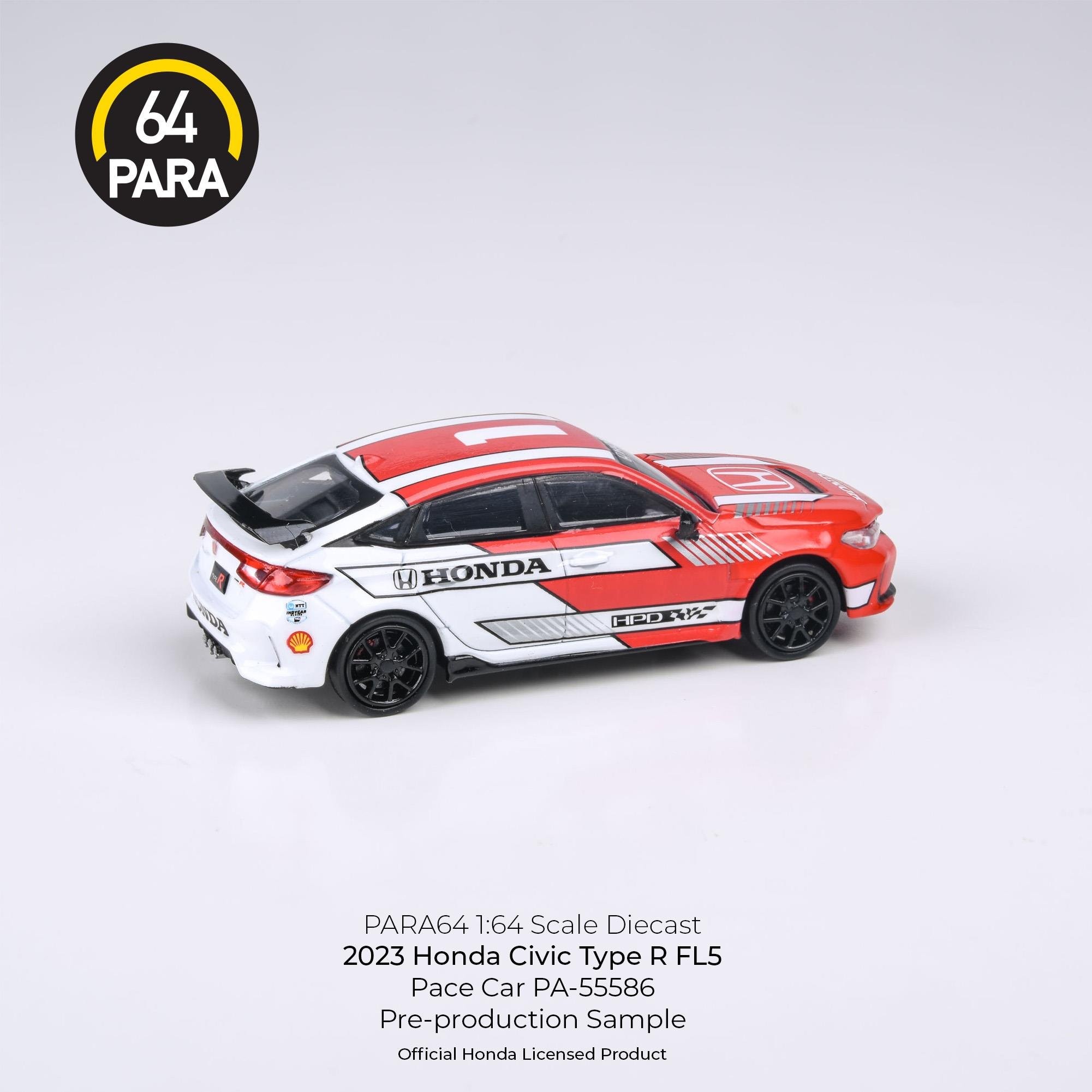 Para64 Honda 2023 Civic Type R FL5 Red Pacecar -PA55586