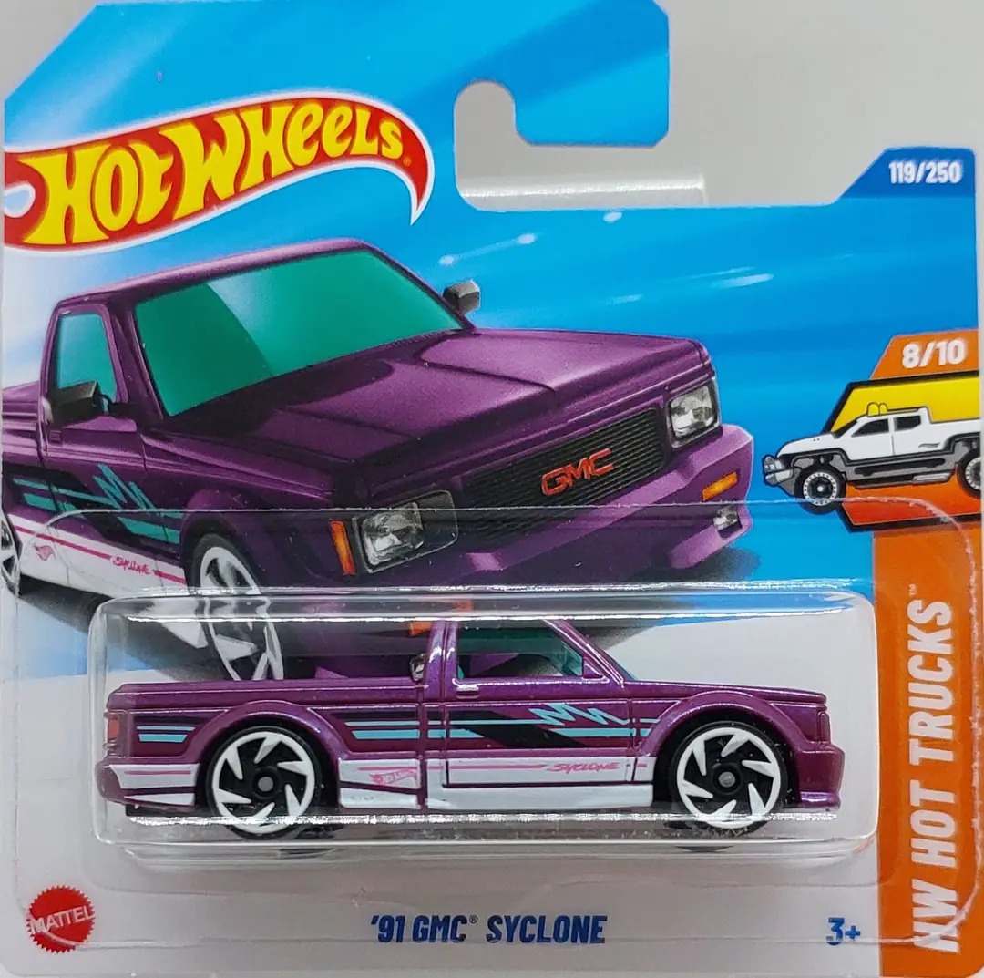 Hot Wheels HW Hot Trucks '91 GMC Syclone -HYY60