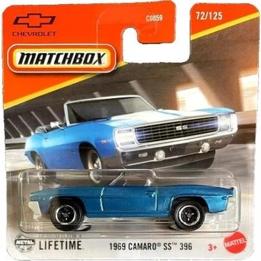 Matchbox 1969 Camaro SS 396 -JBR84