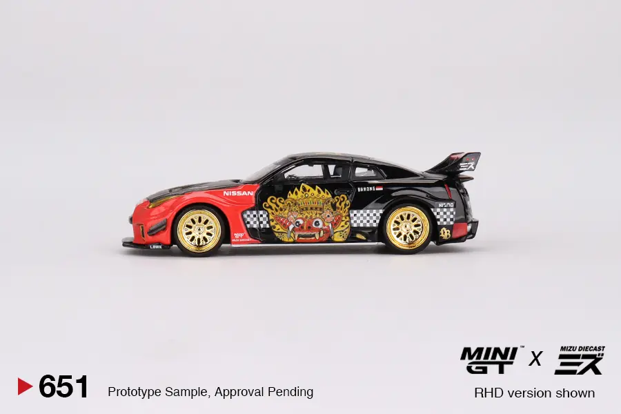 Mini GT LB-Silhouette WORKS GT NISSAN 35GT-RR Ver.1 “BARONG” MINI