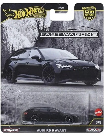 Hot Wheels Premium Car Culture Fast Wagons Set + CHASE!!! + Koruma Kabı (Y.D.)