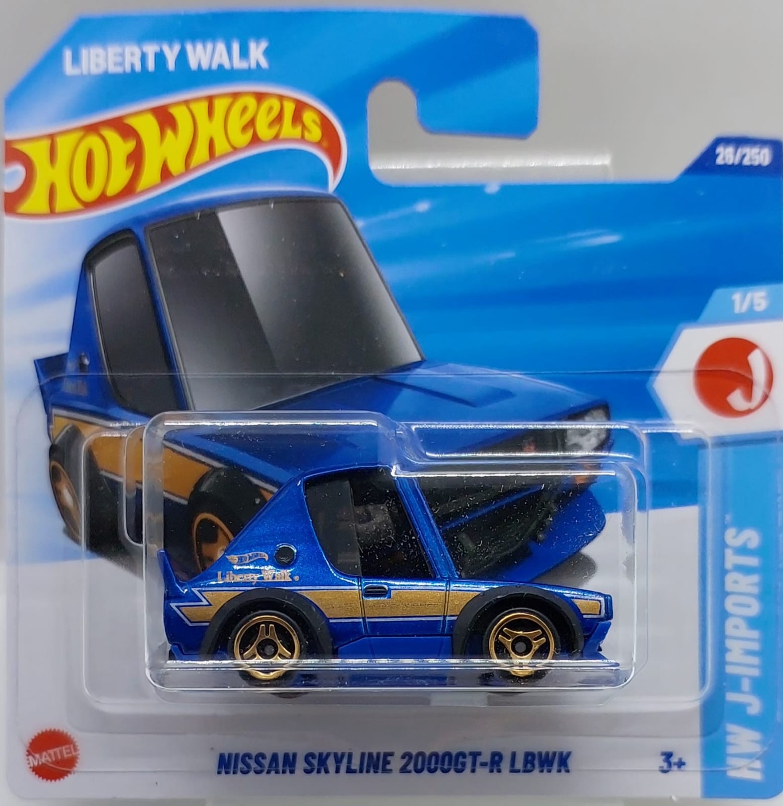 Hot Wheels HW J-Imports Nissan Skyline 2000GT-R LBWK -HYX54