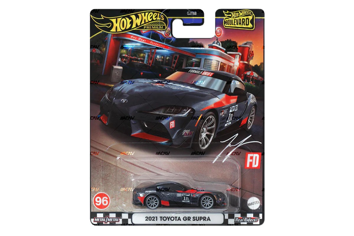Hot Wheels Premium Boulevard 2021 Toyota GR Supra -HRT56