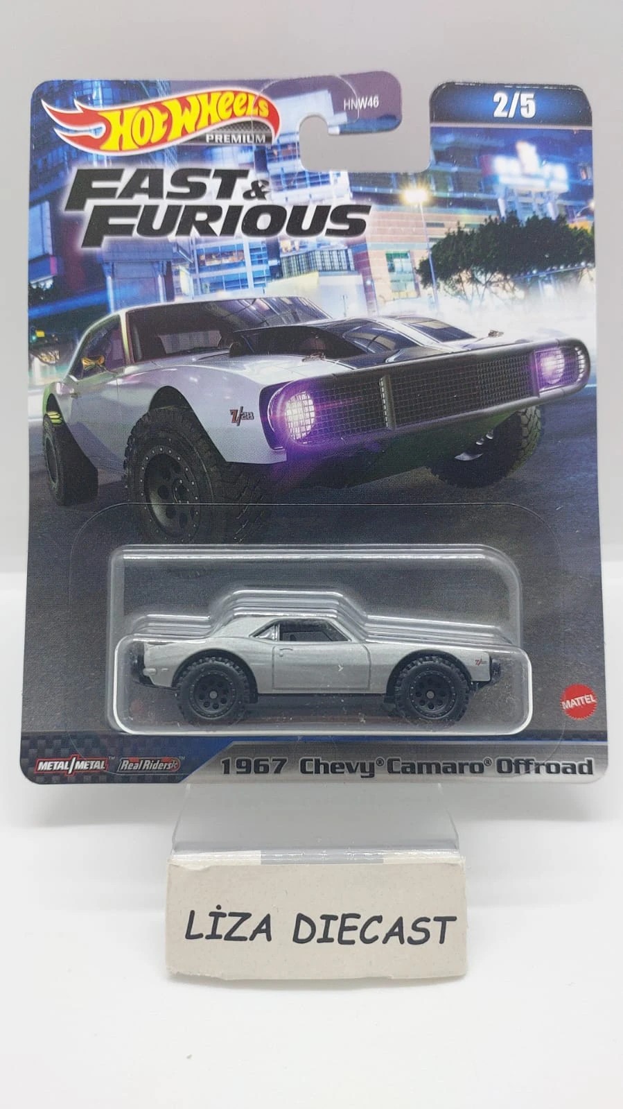 Hot Wheels Premium Fast & Furious 5' li Set -HNW46