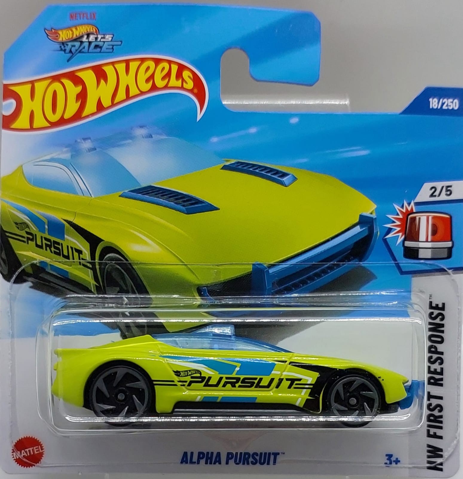 Hot Wheels HW First Response Alpha Pursuit -HYW71