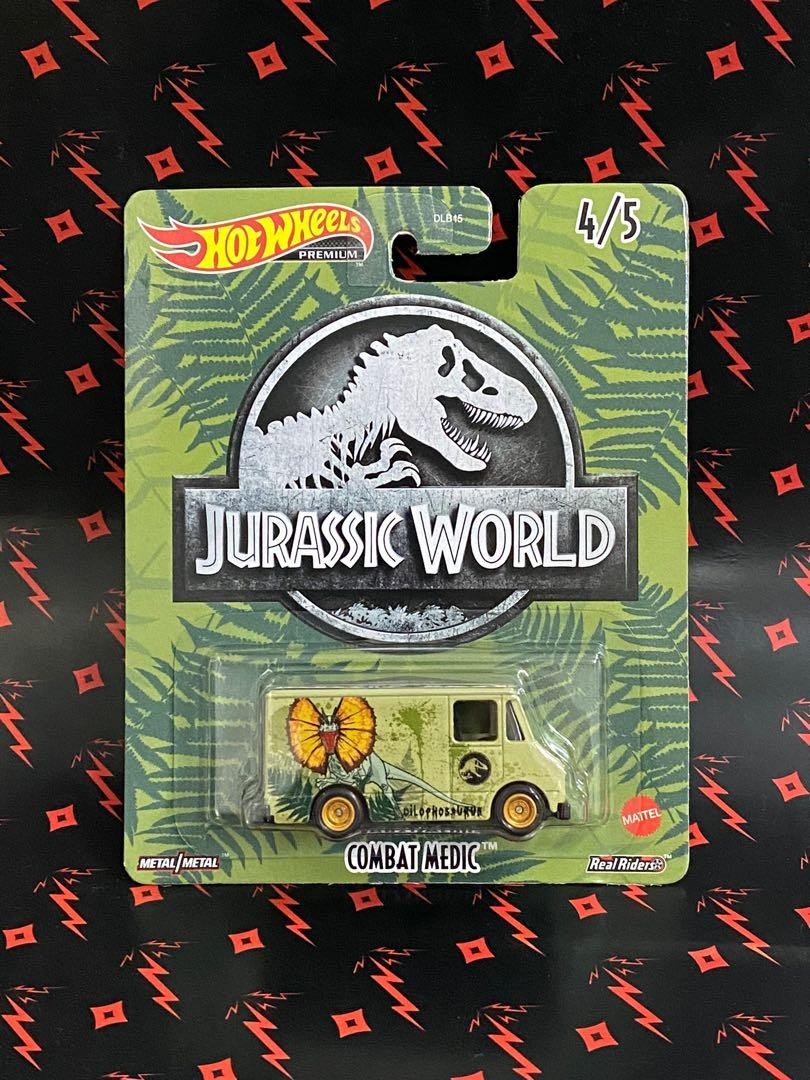 Hot Wheels Premium Jurassic World 5' li Tam Set -DLB45