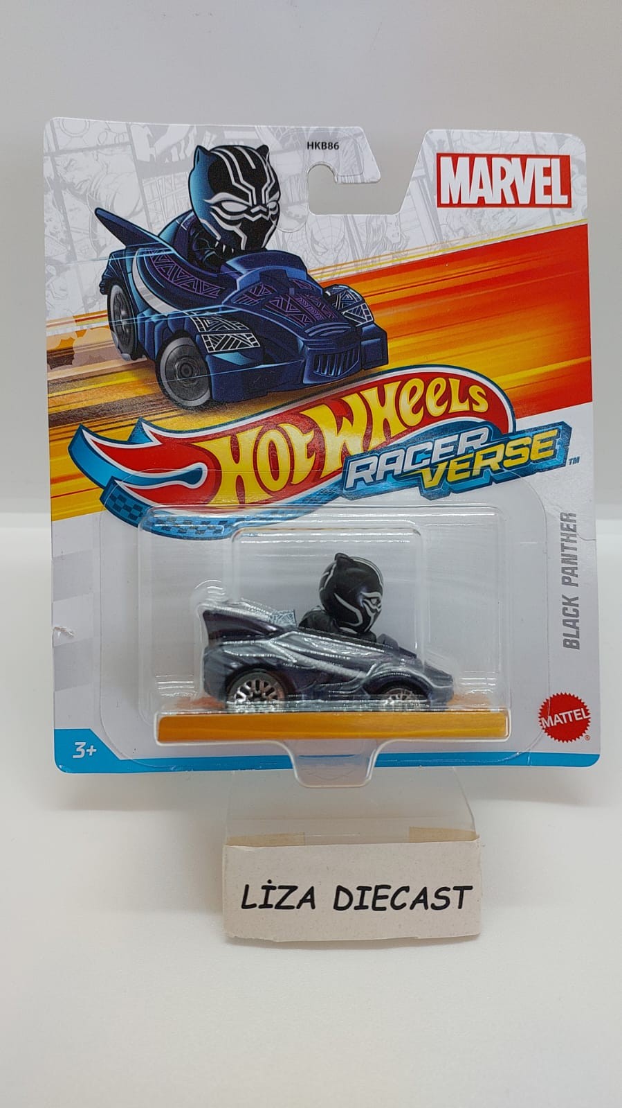 Hot Wheels Marvel Racer Verse Black Panther -HKB86