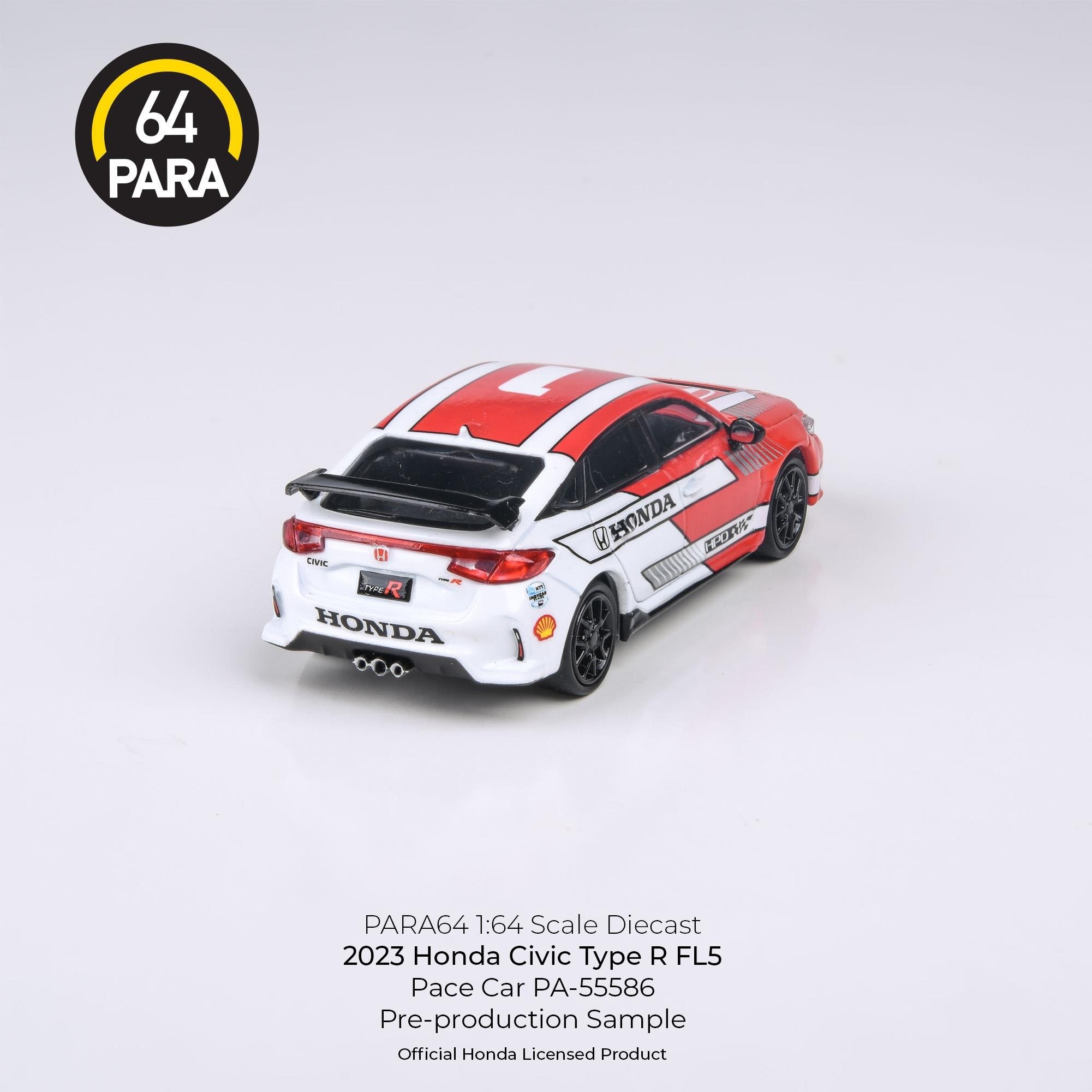 Para64 Honda 2023 Civic Type R FL5 Red Pacecar -PA55586