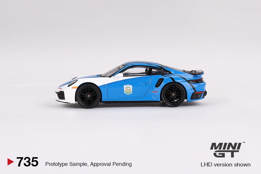 Mini GT 1/64 Porsche 911 Turbo S Safety Car 2023 IMSA Daytona 24 Hrs -MGT00735