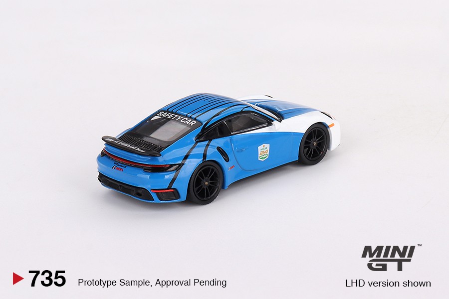Mini GT 1/64 Porsche 911 Turbo S Safety Car 2023 IMSA Daytona 24 Hrs -MGT00735