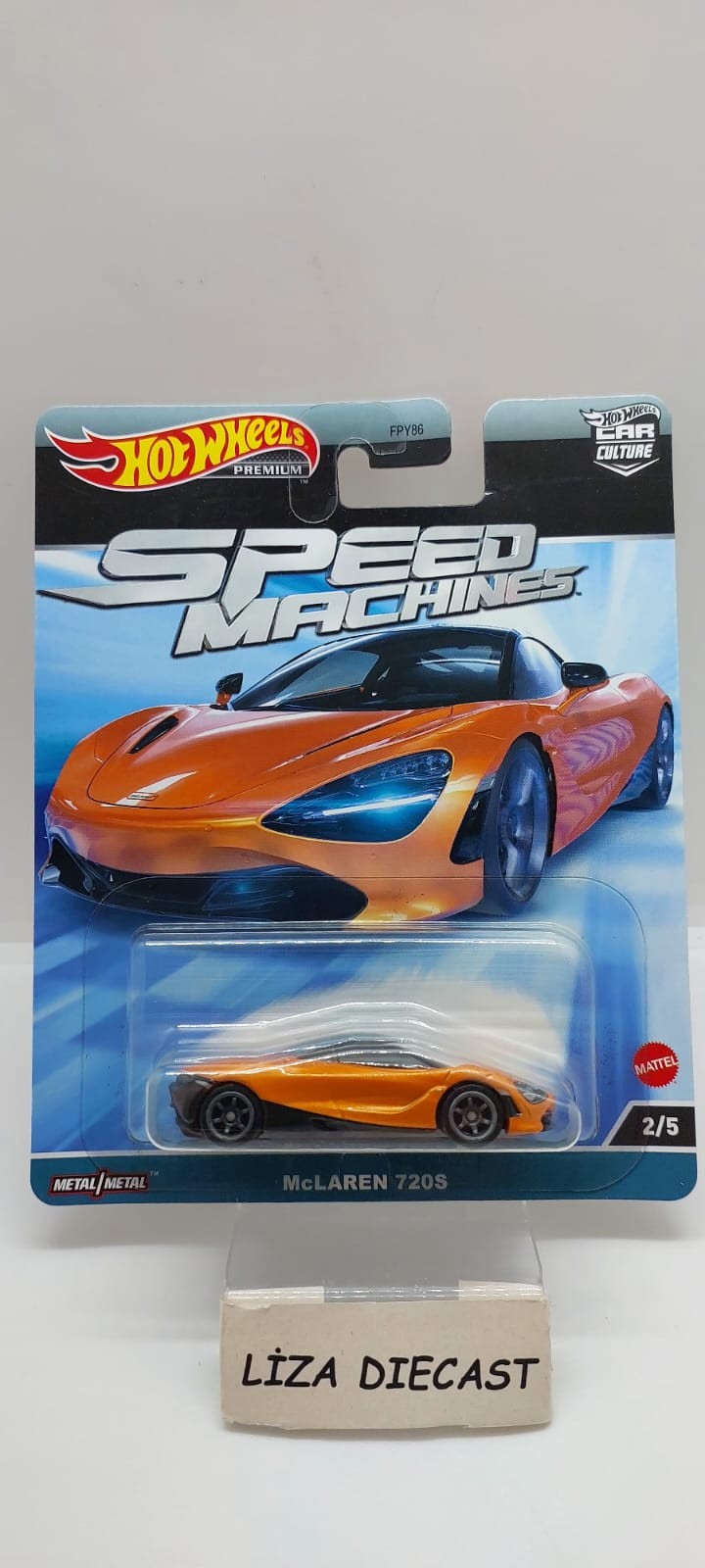 Hot Wheels Premium Car Culture Speed Machine McLaren 720S -HKC43