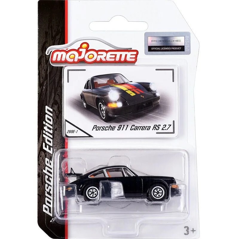Majorette Porsche Premium Araçlar Porsche 911 Carrera RS 2.7 Siyah