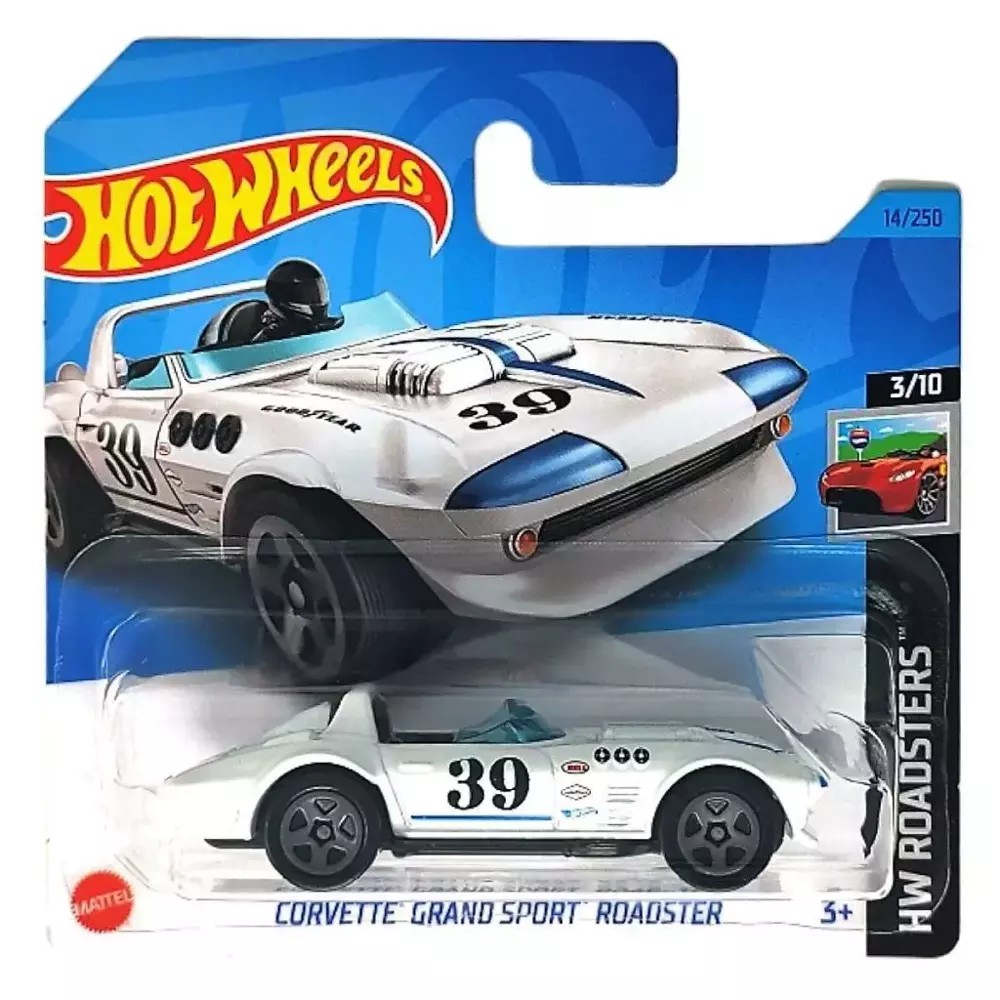 Hot Wheels Corvette Grand Sport Roadster Beyaz -HKK09