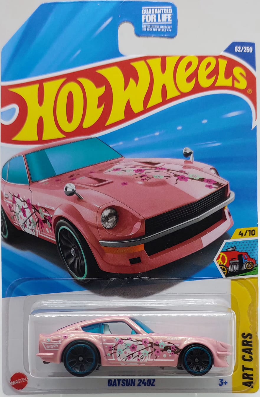 Hot Wheels Art Cars Datsun 240Z -JBB66 (Y.D.) + Koruma Kabı