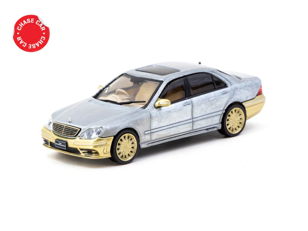 Tarmac Works Mercedes-Benz S-Class Wald GOLD - CLDC Special Edition - GLOBAL64 -T64G-072-GO