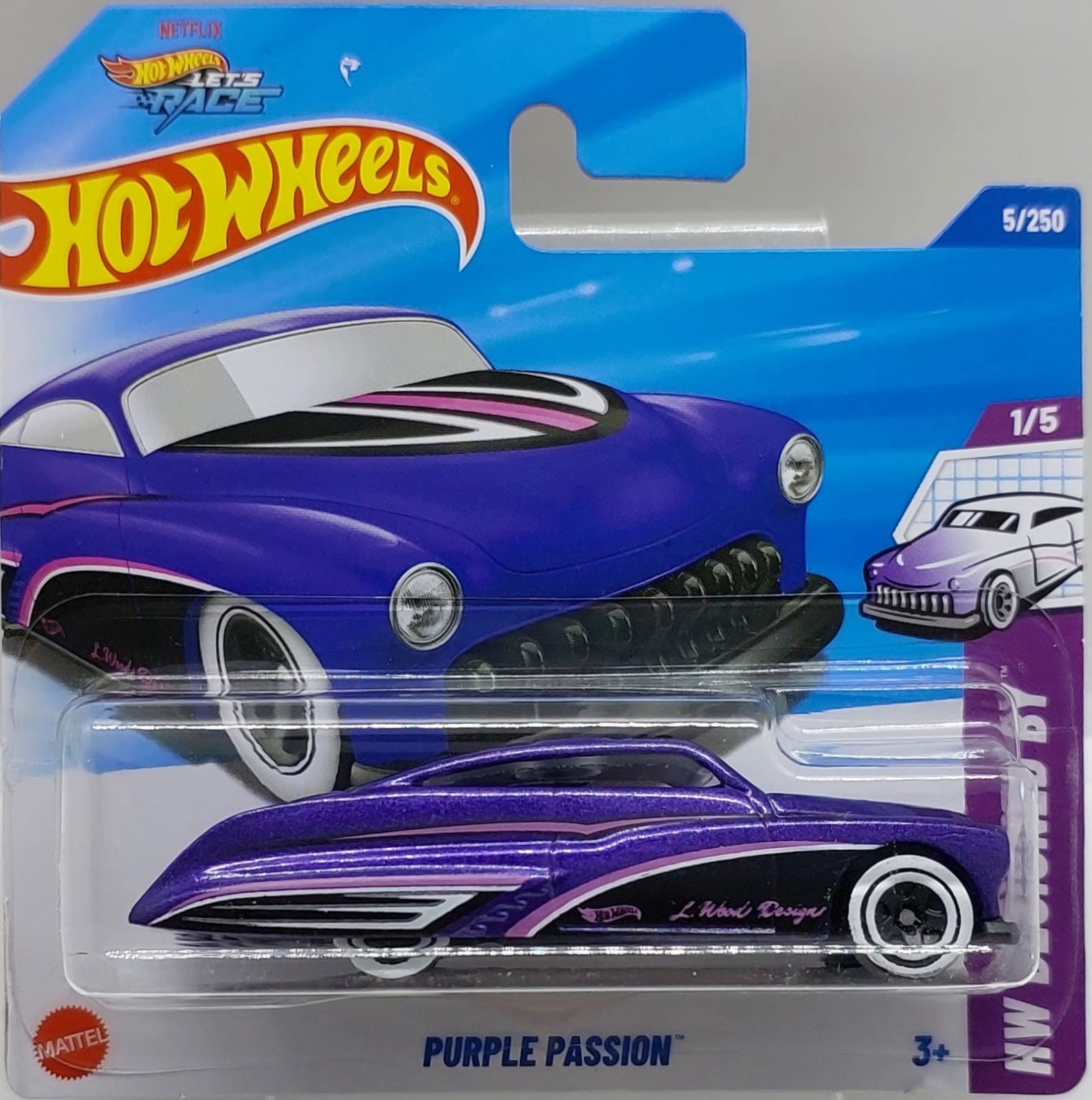 Hot Wheels HW Designed BY Purple Passion -HYW63