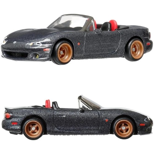 Hot Wheels Premium Car Culture 2' li Set '04 Mazda Mazdaspeed Miata & Mazda RX7 FC Pandem -HRR75 Y.D.