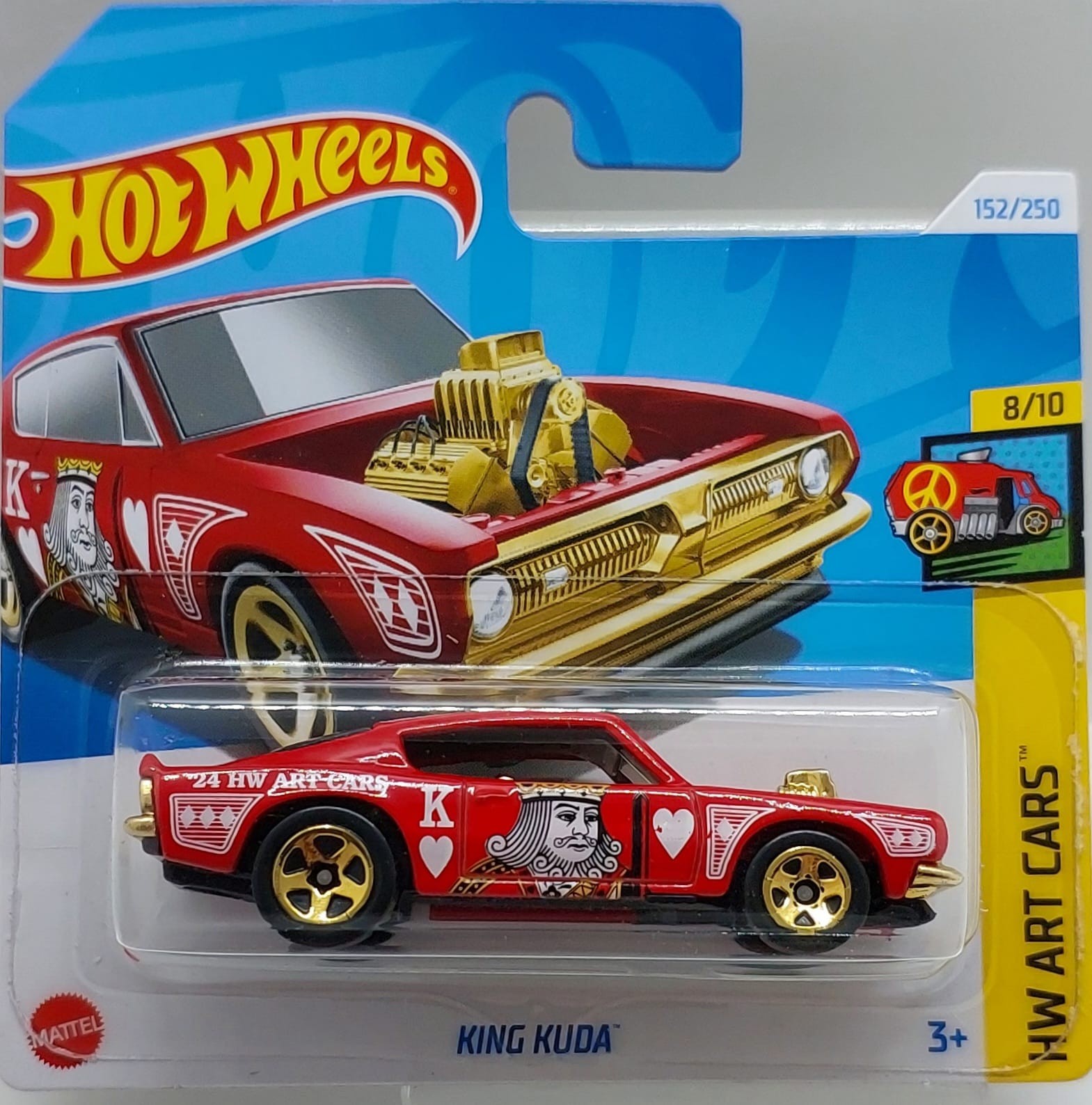 Hot Wheels HW Art Cars King Kuda -HTD73