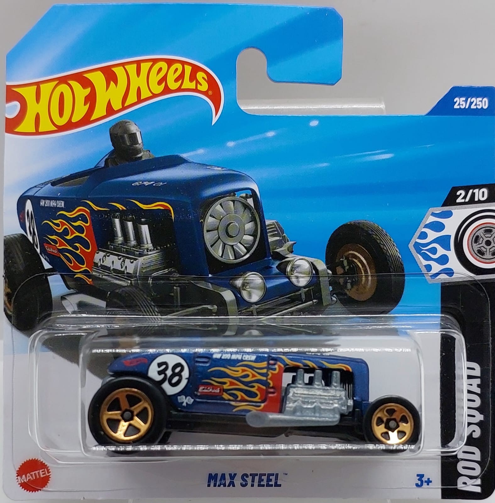 Hot Wheels Rod Squad Max Steel -HYW78