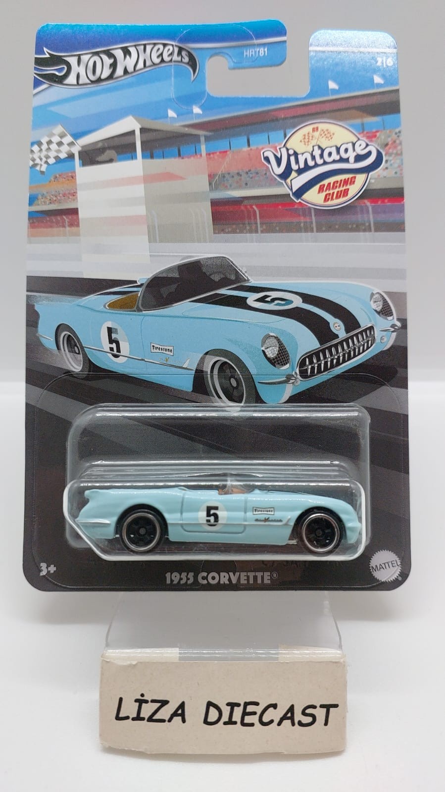 Hot Wheels Vintage Racing Club 1955 Corvette -HRV01