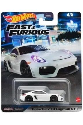 Hot Wheels Premium Fast & Furious Porsche 718 Cayman GT4 -HKD20