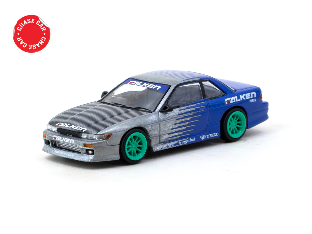 Tarmac Works VERTEX Nissan Silvia (S13) Falken - GLOBAL64 T64G-025-FA