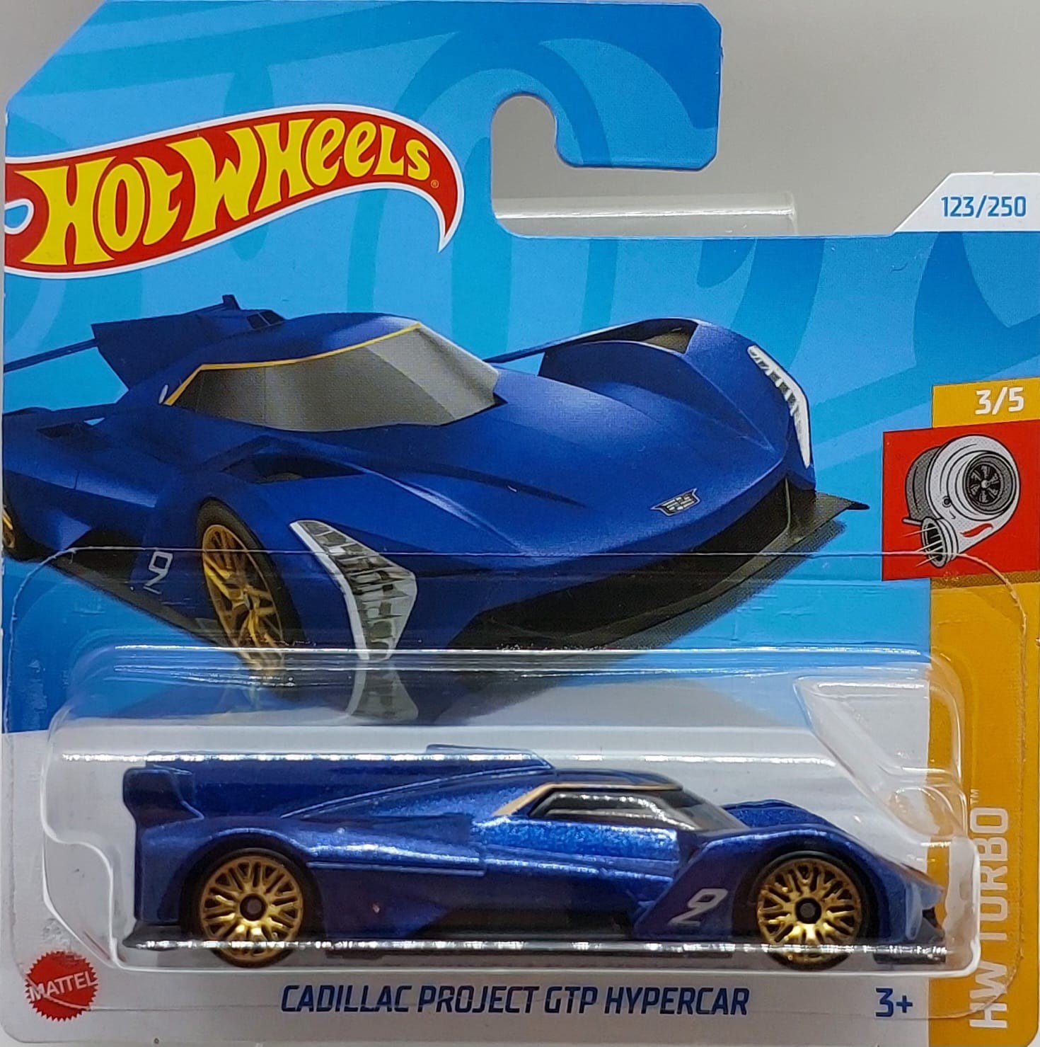 Hot Wheels Hw Turbo Cadillac Project GTP Hypercar -HTD35