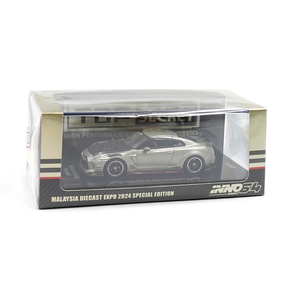 Inno64 Nissan Skyline GT-R (R35) "Top Secret" Malaysia Diecast Expo 2024 Special Edition IN64-R35TS-MDX