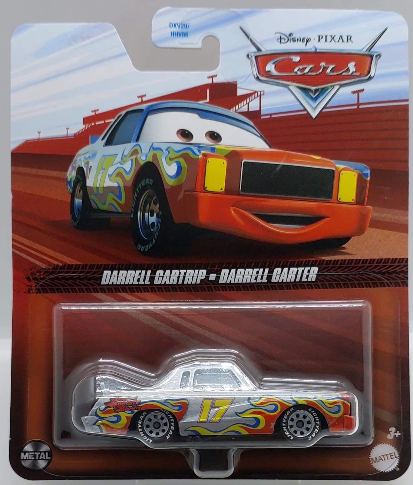 Disney Cars 1/64 Darrell Cartrip - Darrel Carter -GCC02