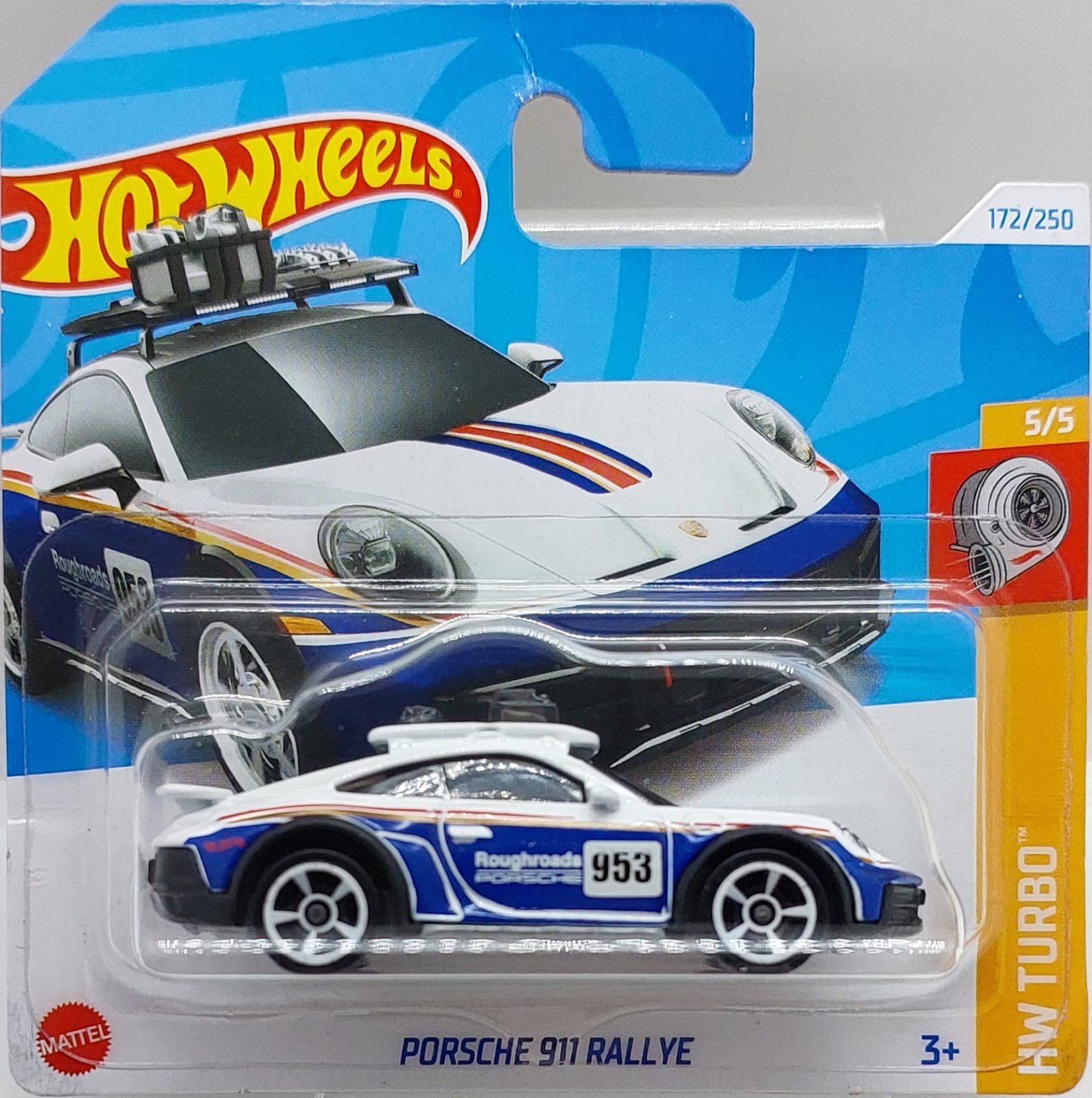 Hot Wheels HW Turbo Porsche 911 Rallye -HRY70 + Koruma Kabı