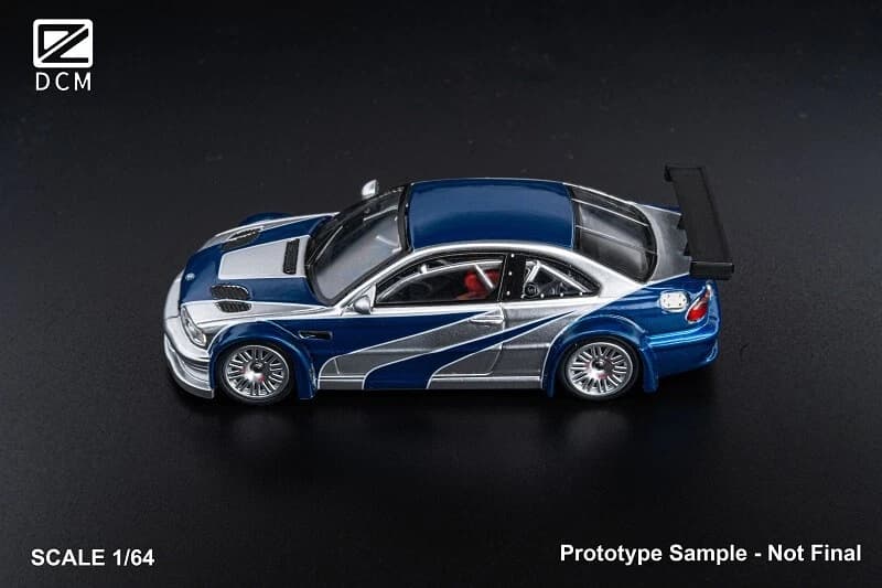 DCM NFS Most Wanted Bmw M3 E46 GTR -Limited Edition