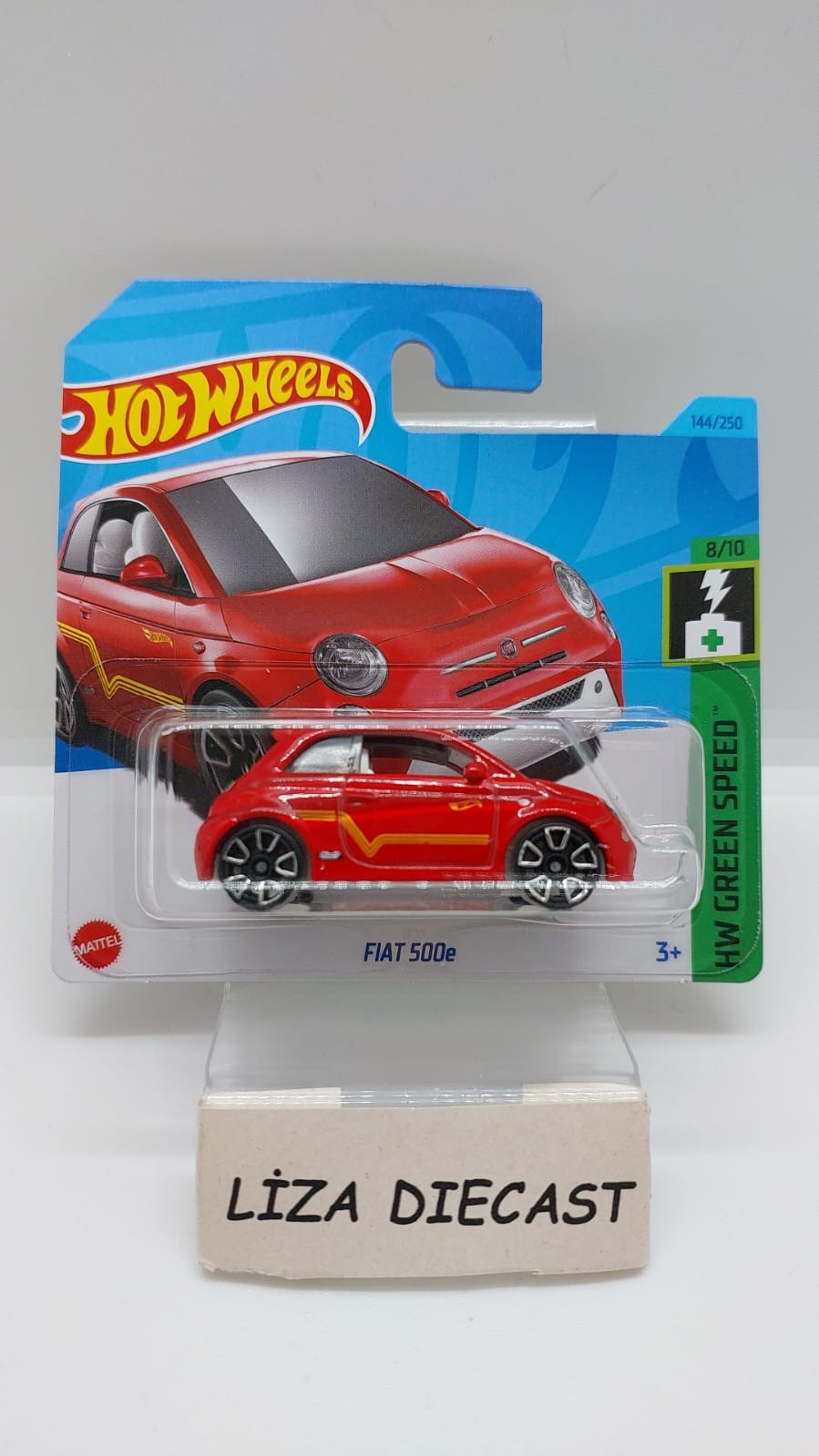 Hot Wheels HW Green Speed Fiat 500e -HKK24