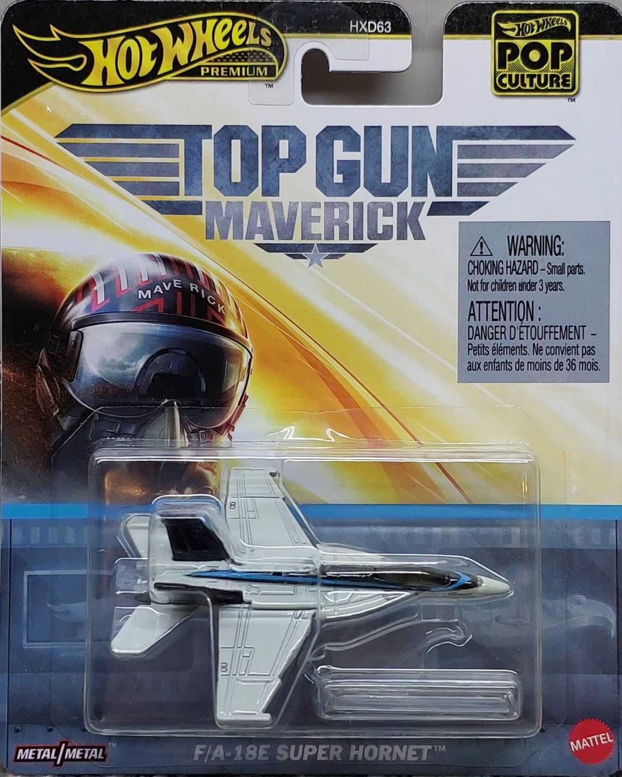 Hot Wheels Premium Pop Culture Top Gun Maverick F/A -18E Super Hornet -HVJ37