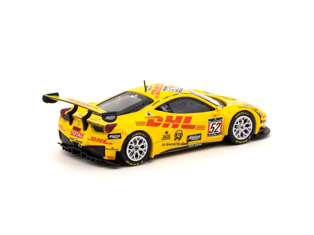 Tarmac Works X IXO Models Ferrari 458 Italia GT3 24 Hours of Spa 2013 #52 - HOBBY64