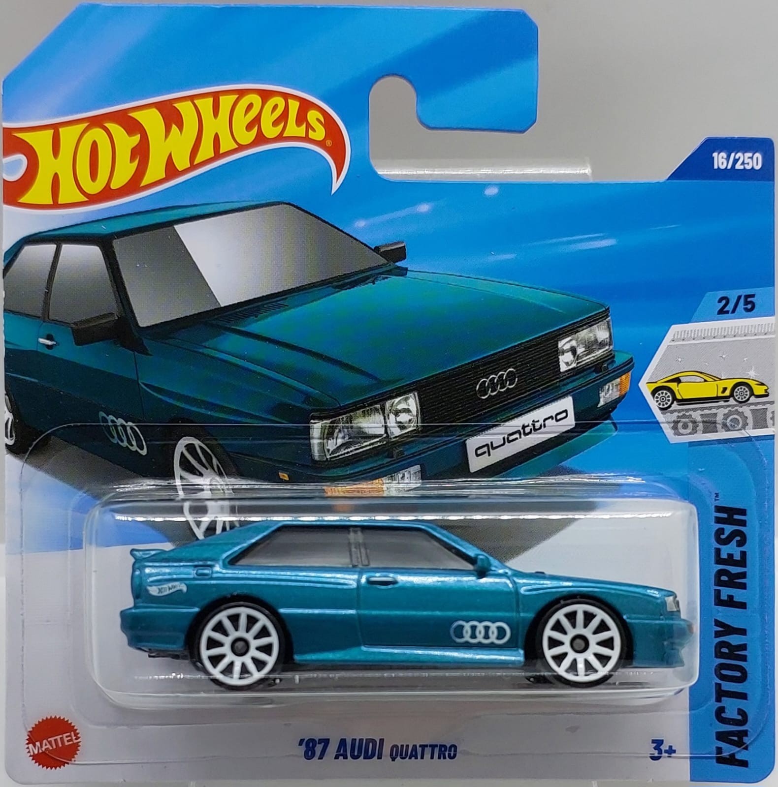 Hot Wheels Factory Fresh '87 Audi Quattro -HYW72