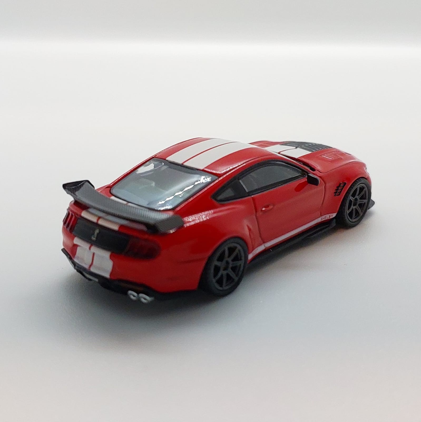 MiniGT Shelby GT500 SE Widebody Ford Race Red #389 (açılmış model, açıklamayı okuyunuz)