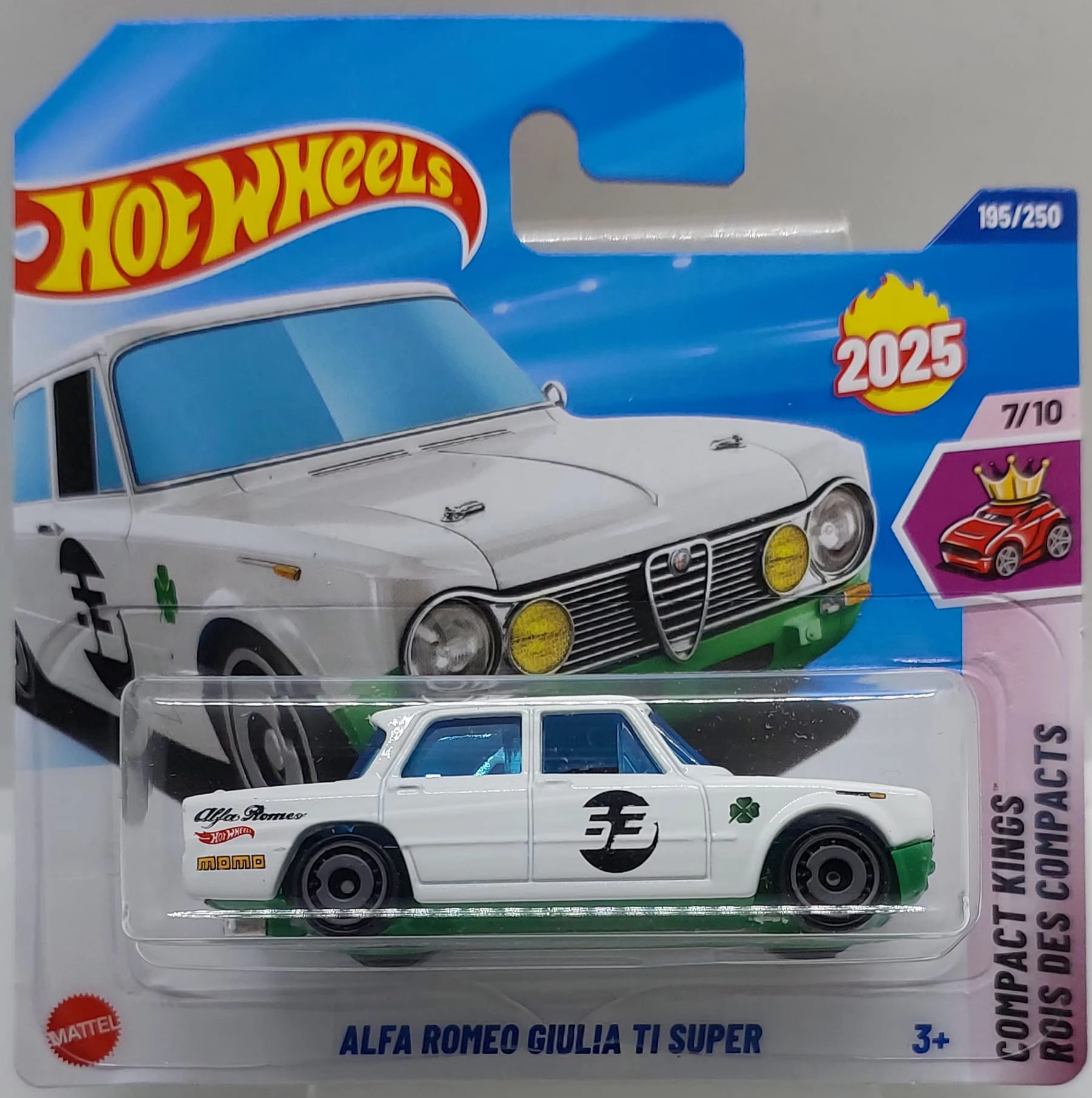 Hot Wheels Compact Kings Alfa Romeo Giulia TI Super -JBB98