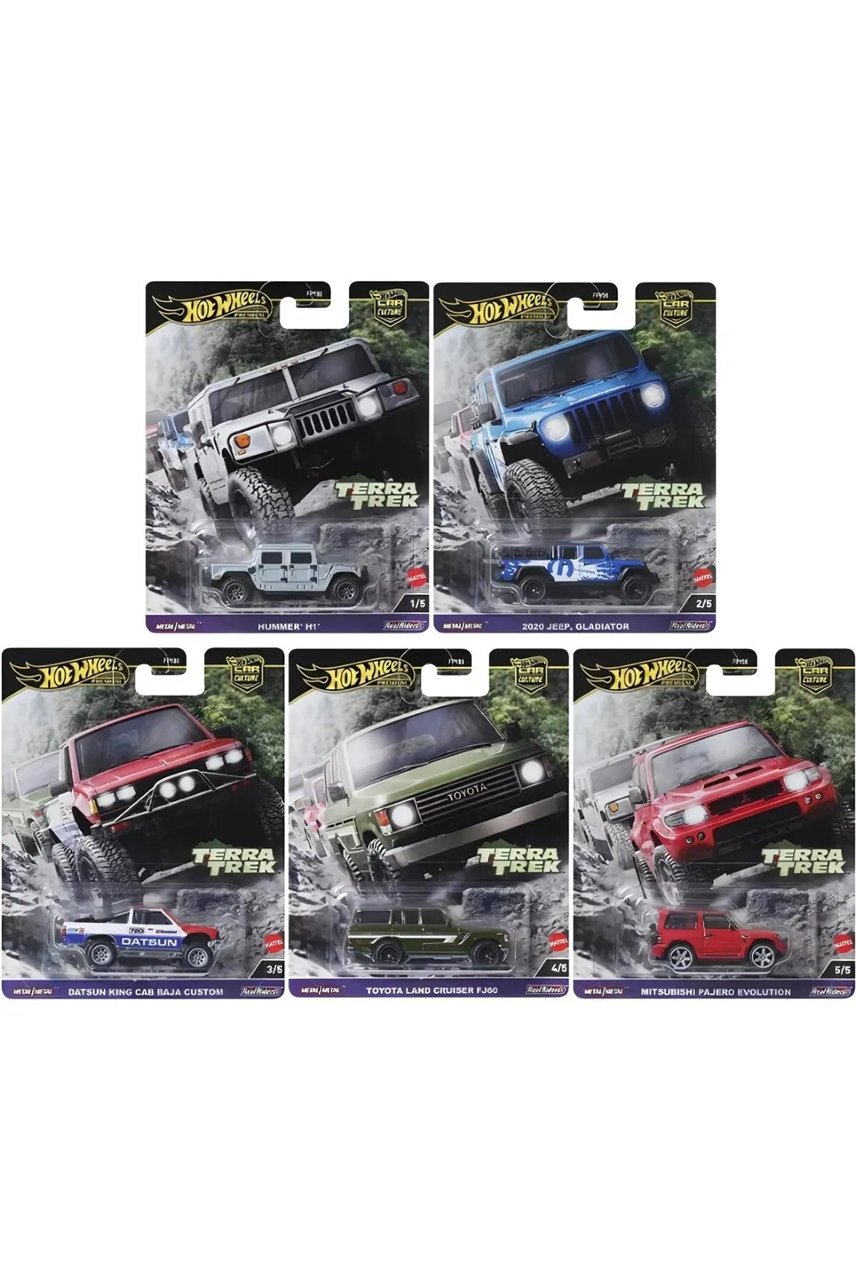 Hot Wheels Premium Car Culture Terra Trek Set -FPY86-F963