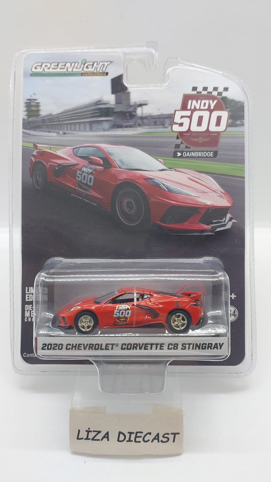 Greenlight Indy500 2020 Chevrolet Corvette C8 Stingray