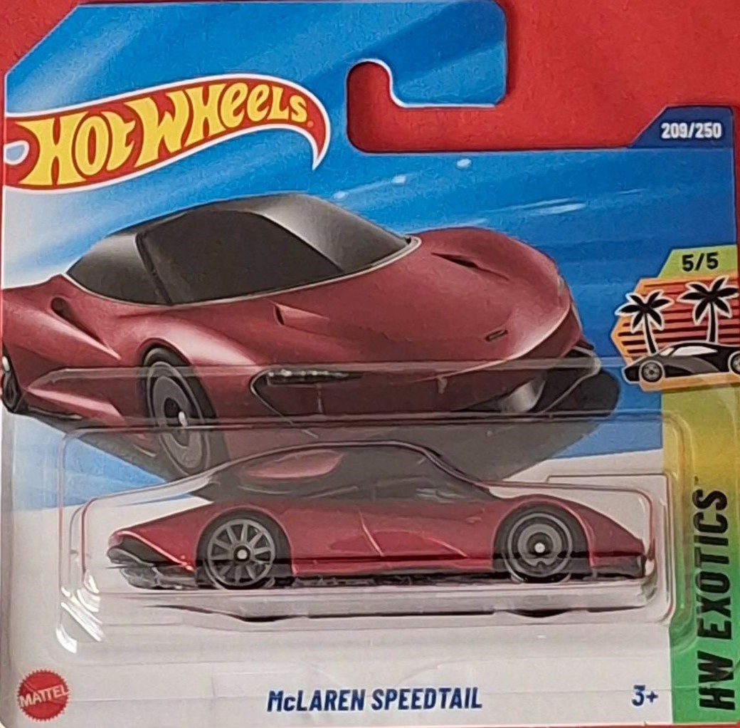 Hot Wheels HW Exotics McLaren Speedtail -JBB28