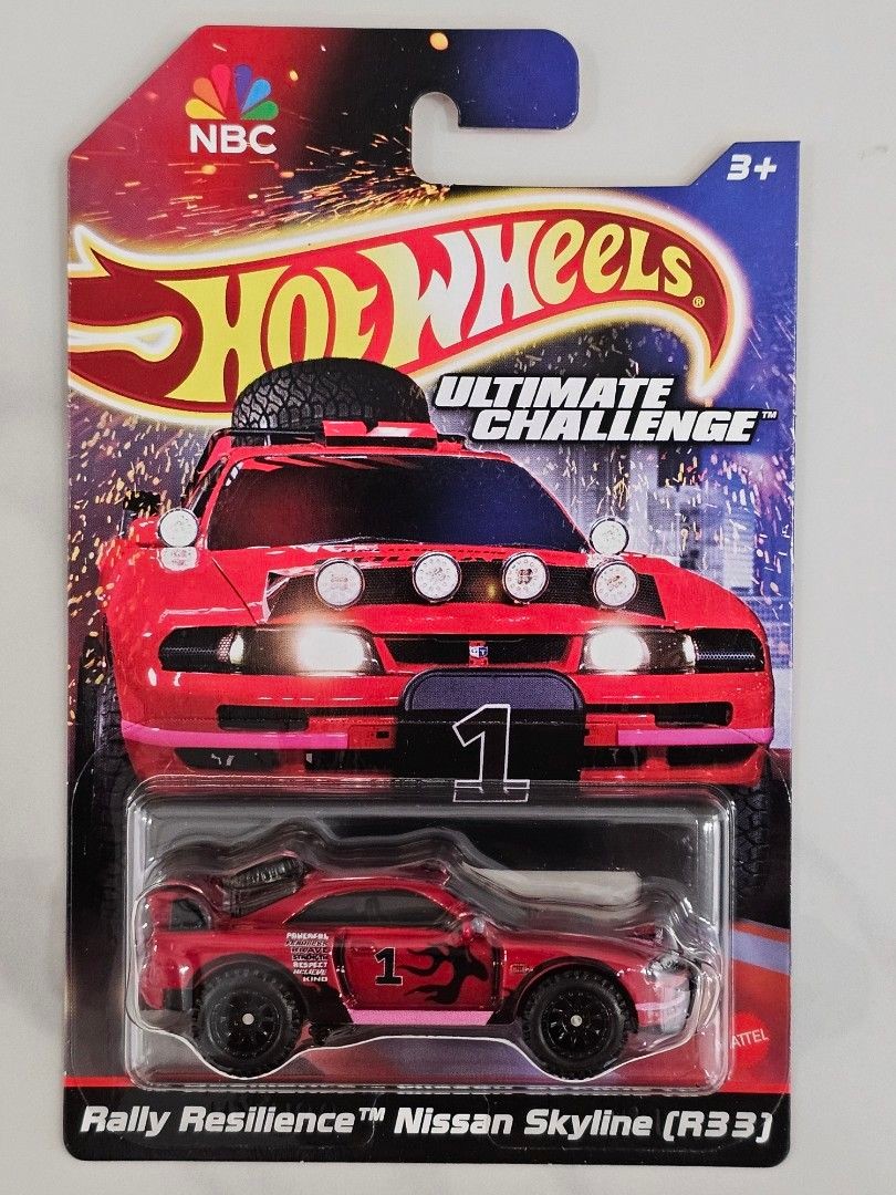 Hot Wheels Collectors Ultimate Challenge Rally Resilience Nissan Skyline (R33) -HYH22