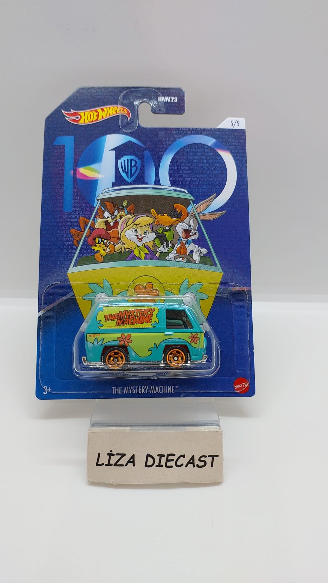 Hot Wheels Warner Bros 100. Yıl Temalı Arabalar 5'li Set -HMV73