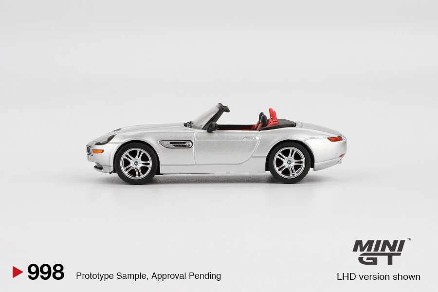Mini GT  BMW Z8 Silver LHD -MGT00998-L