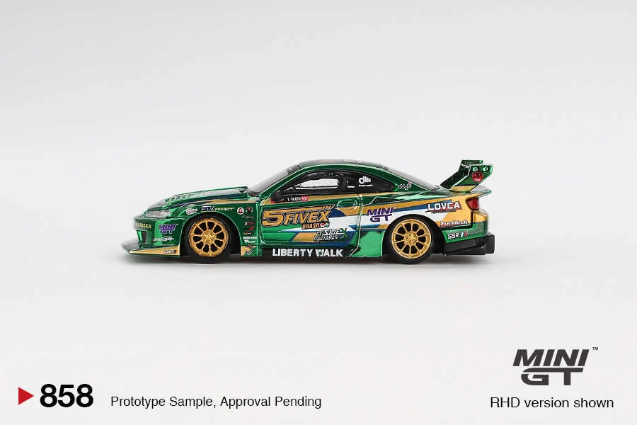 Mini GT Nissan LB-Super Silhouette S15 SILVIA LBWK 2024 Fausto Racing -MGT00858