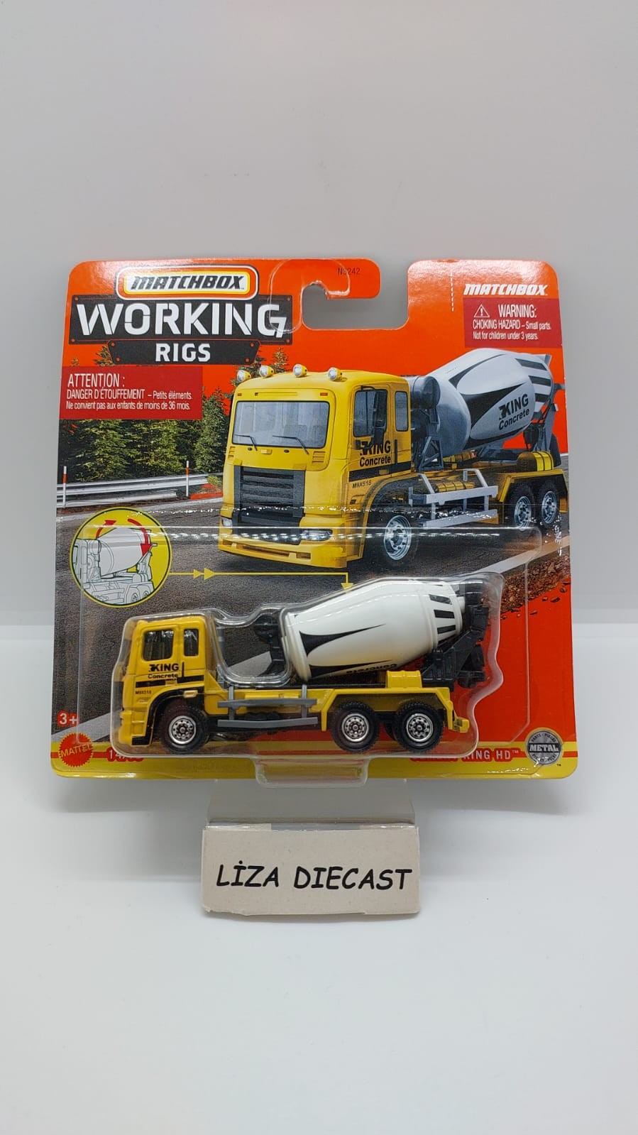 Matchbox Working Rigs Cement King HD -HFH35