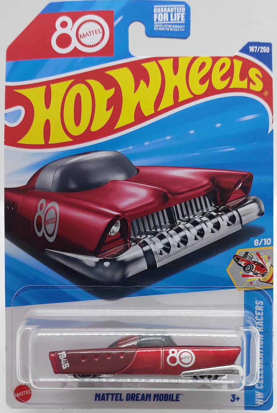 Hot Wheels HW Celebration Racers Mattel Dream Mobile -HYX42 (Y.D.) + Koruma Kabı