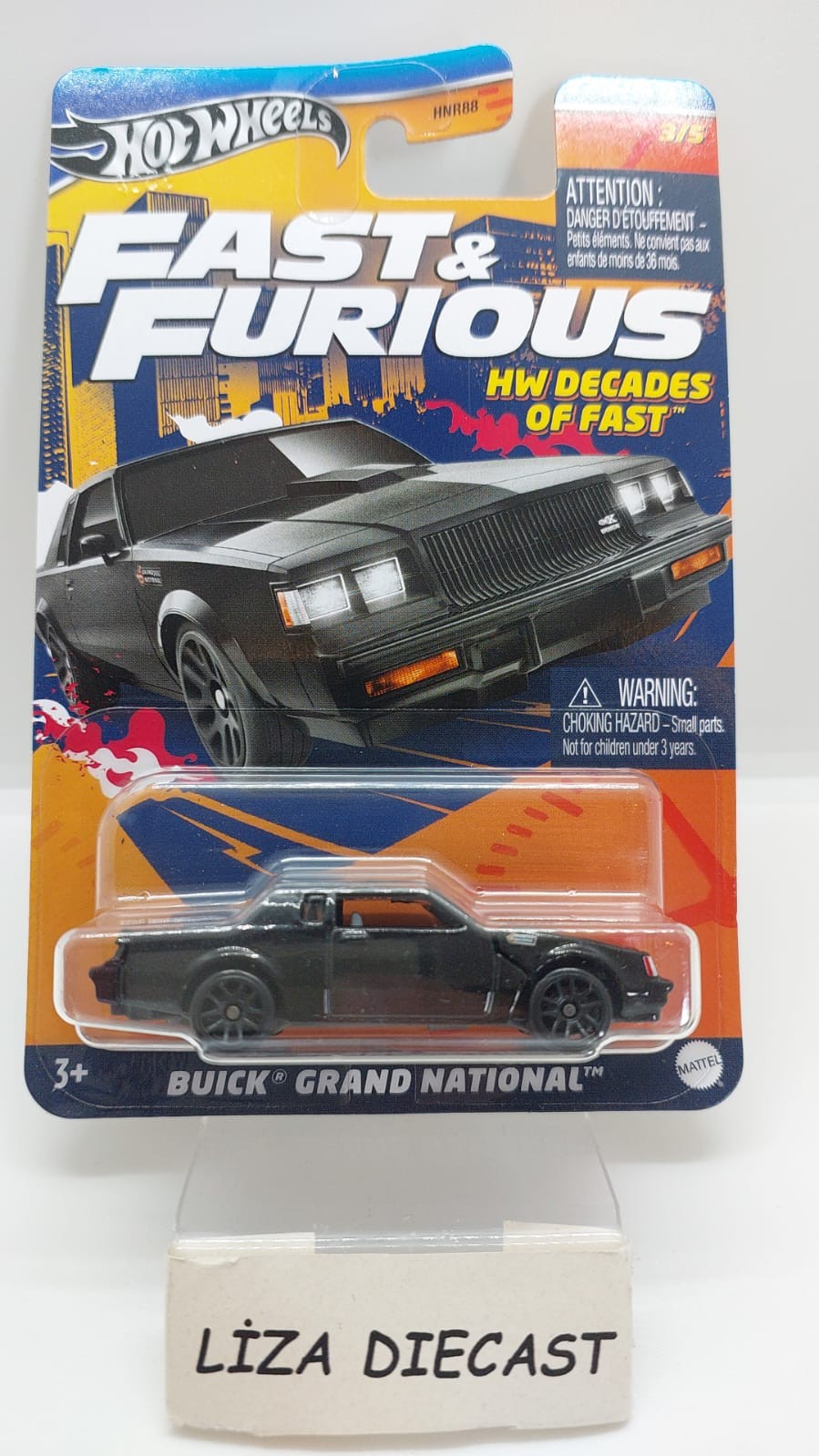 Hot Wheels Fast & Furious  HW Decades Of Fast Buick Grand National -HRW43